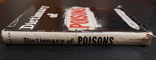 Dictionary of Poisons by Ibert & Eleanor Mellon Hardback Book - Picture 7 of 7