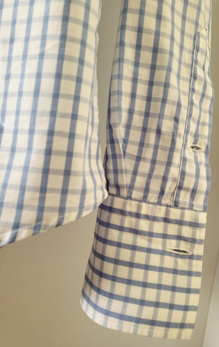B R U L I Schweiz Dame Bluse kariert weiß blau Gr 36 - 38 S - M - Bild 4 von 17