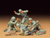 35193 Tamiya 1:35 Wwii Fig.-Set Dt. MöRser-Trupp (4 Fig.)Plastikmodellbau, Gmk