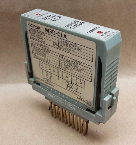 Omron	Annunciator Power Source+24VDC	M3D-CLA  #1743 - Picture 1 of 4