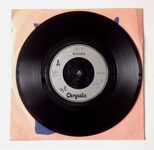 Blondie | Debbie Harry | Call Me | Giorgio Moroder Mix | 7" Vinyl Record - Picture 2 of 4