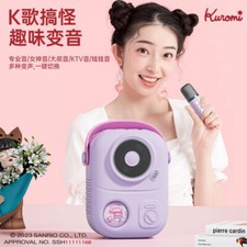 Cartoon Kuromi Cinnamoroll Wireless Bluetooth Speaker Microphone Birthday Gift