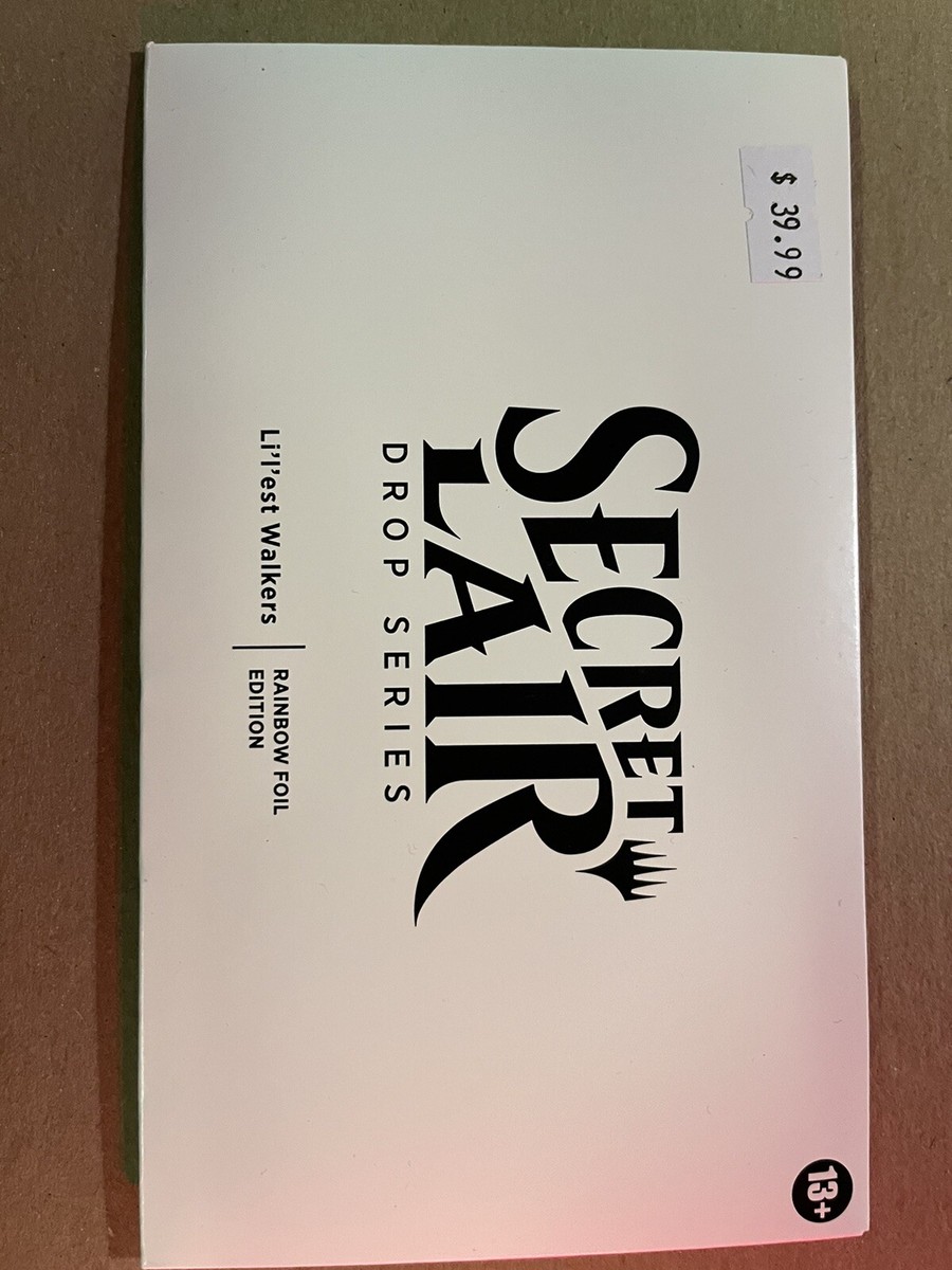 Magic The Gathering Secret Lair - Li'l'est Walkers Foil Magic The Gathering Secret Lair - Li'l'est Walkers Foil