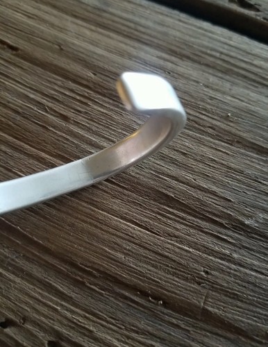 Bracciale turchese argento nativo vintage - Foto 5 di 7