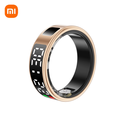 SR08 Smart Ring 5ATM Waterproof Bluetooth 5.1 Heart Rate Blood Oxygen Monitor - Photo 11 sur 15
