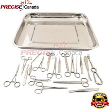 23 Pcs Minor Surgery Set Surgical Instruments Kit Stainless Steel DS-1415