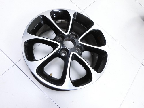 1x Aluminum rim 4X100 5.5X15Zoll ET42 Smart Fortwo 453 14-19 A4534010200 - Picture 4 of 11