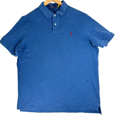 Polo Ralph Lauren Polo Shirt Men's Extra Large Classic Fit Blue