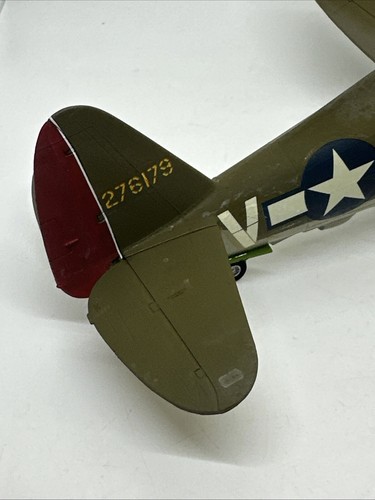 WWII REPUBLIC P-47D THUNDERBOLT TAMIYA 1:48 MODEL AIRPLANE Kit #61090 Built - Picture 11 of 22