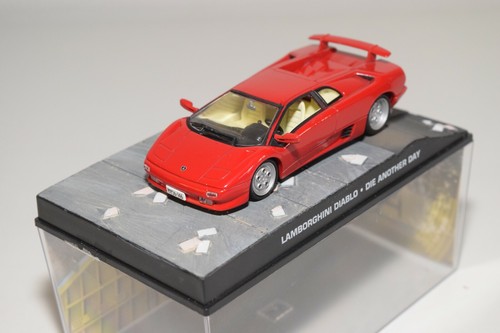 A35 1:43 UNIVERSAL HOBBIES LAMBORGHINI DIABLO DIE ANOTHER DAY JAMES BOND 007 MIB - Picture 2 of 5