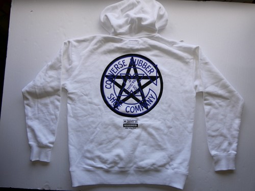 Converse x Neighborhood Hoodie Pullover, weiß, Größe Medium (M), 10018148-A02 - Bild 18 von 24