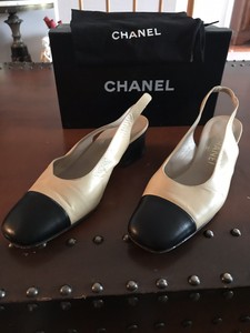 chanel classic slingback shoes