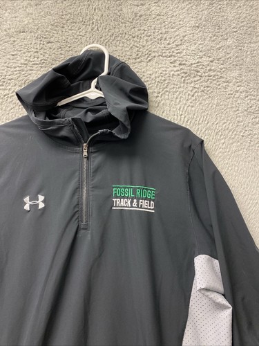 UNDER ARMOUR/ Mens Size XL /UA Storm Proof Rain Jacket Black/118-2 - Picture 2 of 10