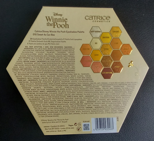 CATRICE Disney Winnie The Pooh Eyeshadow Palette, 010 Sweet As Can Be, neu - Bild 2 von 3