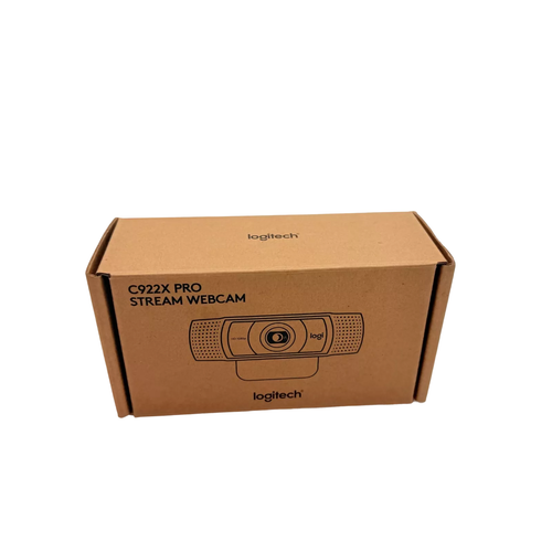 Logitech C922x Pro Stream Webcam Full 1080p HD Camera Black Device 60fps - Afbeelding 3 van 4