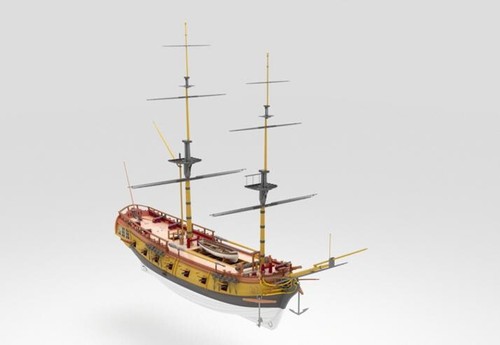 MarisStella Ltd Art 991 - H.M.S. Ontario - scala 1:48 - scatola di montaggio - Foto 6 di 13