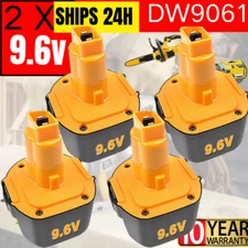 2PACK 9.6V Replacement for Dewalt 9.6 Volt Battery DW9062 DW9061 DE9036 DE9062