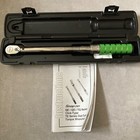 Snap-on QE2RN100G 3/8" Drive Adjustable Click-Type Micro Torque Wrench Green