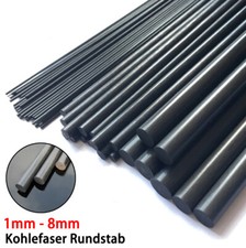 Solide Kohlefaser Rundstab 1mm - 8mm Carbon R...