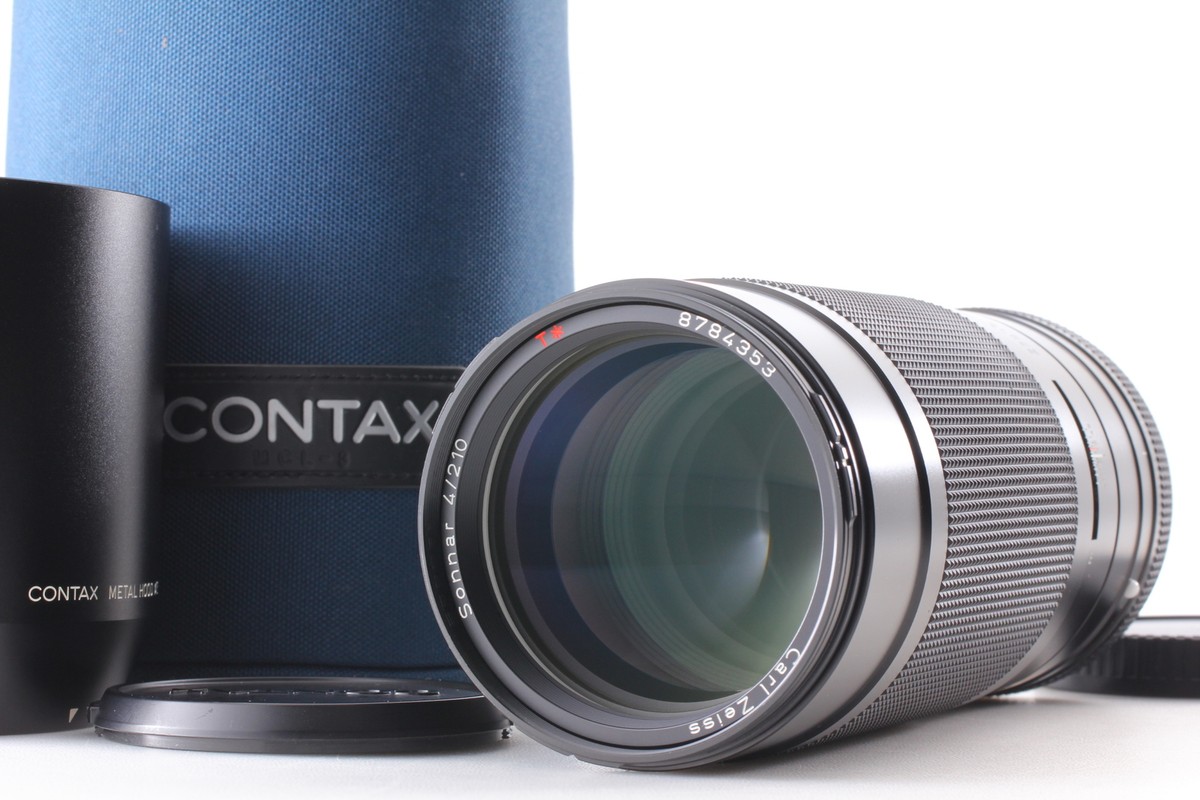 ☆美品【CONTAX】Carl Zeiss Sonnar 210mm F4 T* CONTAX CARL ZEISS SONNAR 210MM F4 T 645 MEDIUM FORMAT CAMERA