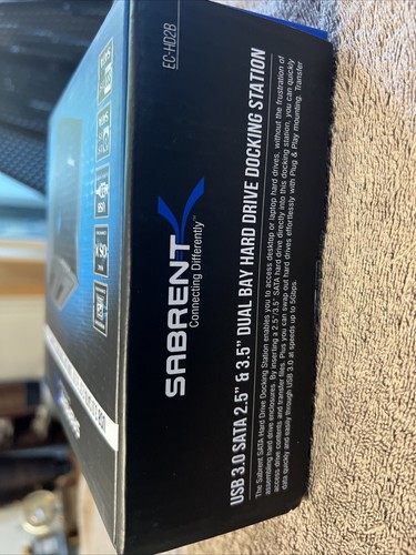 Sabrent USB 3.0 docking 2 Bay HDD EC-HD2B - Picture 4 of 7
