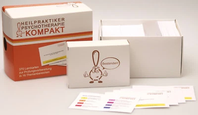 Heilpraktiker Psychotherapie, Prüfungsfragen, Lernkarten, Kleiner Heilpraktiker - Bild 1 von 4