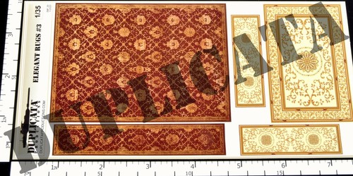 Diorama/Model Accessory - 1/35 Elegant Rugs #3 - Bild 2 von 4