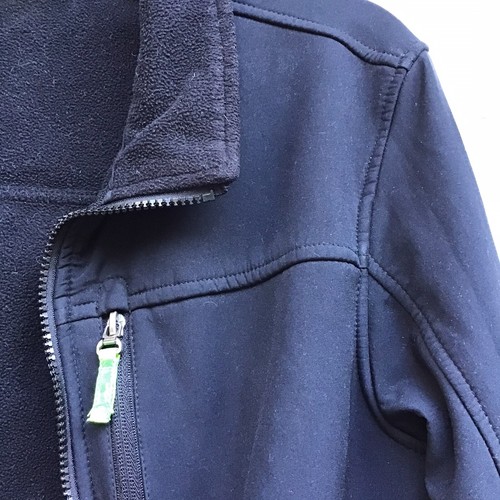 ZeroXposur Jacket Boys XL 18/20 Black Neon Green MISSING ZIPPER SLIDER Mockneck - Picture 3 of 16