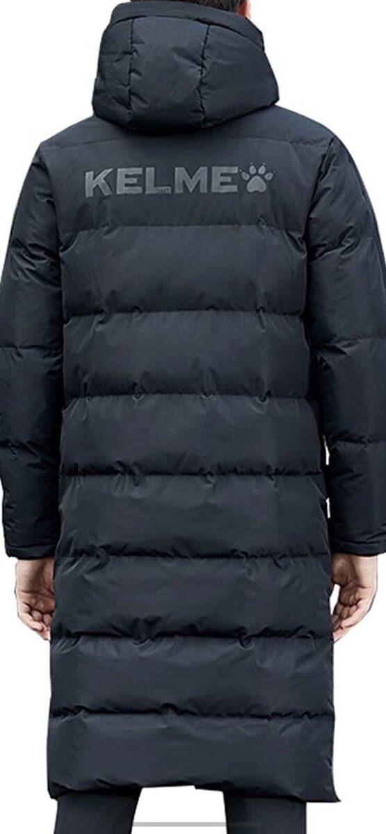 New KELME Windproof Winter Coat Men Soccer Training Warm