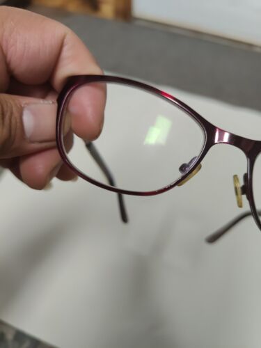 Bulova Eyeglasses Frame51 16 135 Marsala Alameda And Packable Case Red - Picture 11 of 17
