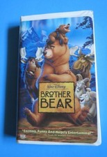 DISNEY ~ "BROTHER BEAR" ~ VHS, 2004 ~ SONGS BY PHIL COLLINS ~ CLAMSHELL ~1+ SHIP