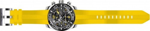 Invicta 22808 Men's 'Pro Diver' Quartz Stainless Steel and Silicone Yellow Watch - Picture 3 of 5