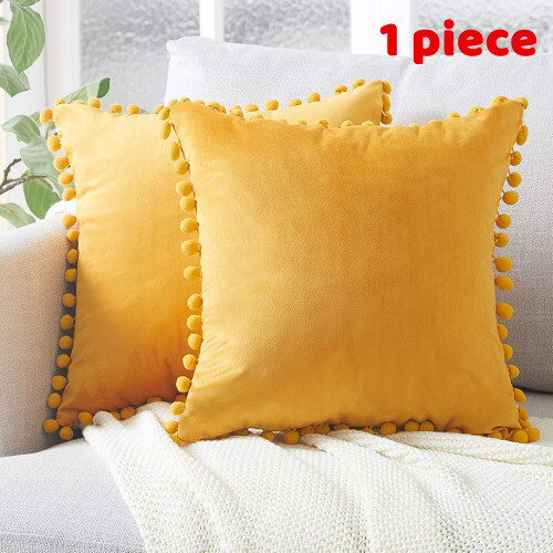 Home Decor Soft Velvet Cushion Cover Decorative Pillows Throw Pillow Case Soft - Bild 16 von 35