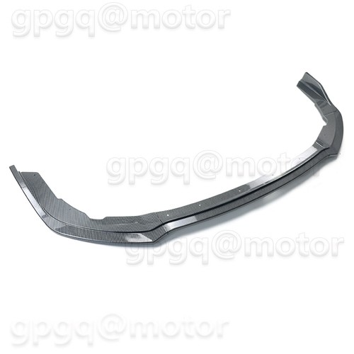 Divisor de labios de barbilla de fibra de carbono para parachoques delantero estilo CS2 para Subaru WRX STI 2011-14 - Imagen 4 de 8