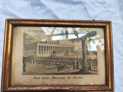 Orig. Kupferstich v. Cooke n. Mauch, 1826, Das neue Museum in Berlin, Ansicht