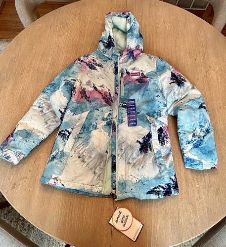 Hurley Winter Heavyweight Snow Coat/Jacket Youth/Girl, Sz. L 14/16 NEW - Picture 2 of 8