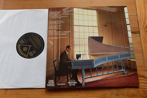 J. S. BACH Festkonzert Des Barock  GUSTAV LEONHARDT LP Telefunken SAW 9535-M - Picture 5 of 6