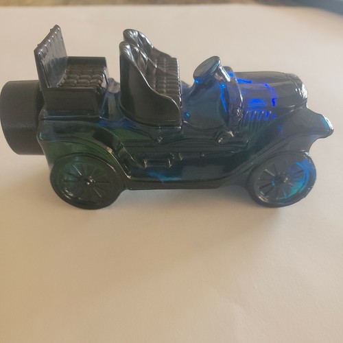 Vintage Avon Stanley Glass Steamer Car Decanter full With Windjammer After Shave - Picture 5 of 6