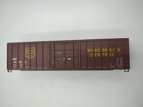 Roundhouse 7720 HO 50' Plug Door Box Car kit Wisconsin Central NOS WC 16633 - Picture 6 of 11
