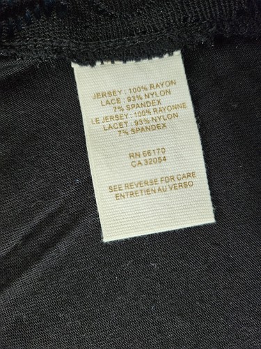 FREE PEOPLE Black Glitter Tiger Print Sheer LACE Short Sleeve T-Shirt XS UK 10 - Picture 13 of 17
