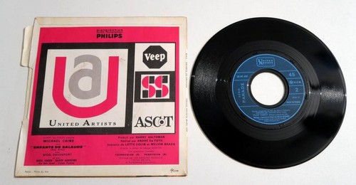 BO Film Harry SALTZMAN / Michel LEGRAND : Enfants de Salauds 7" 45 SP vinyle - Picture 2 of 2