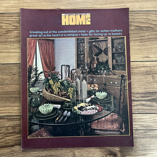Los Angeles Times Home Magazine, 6. Mai 1979, brechende Eigentumswohnung Form