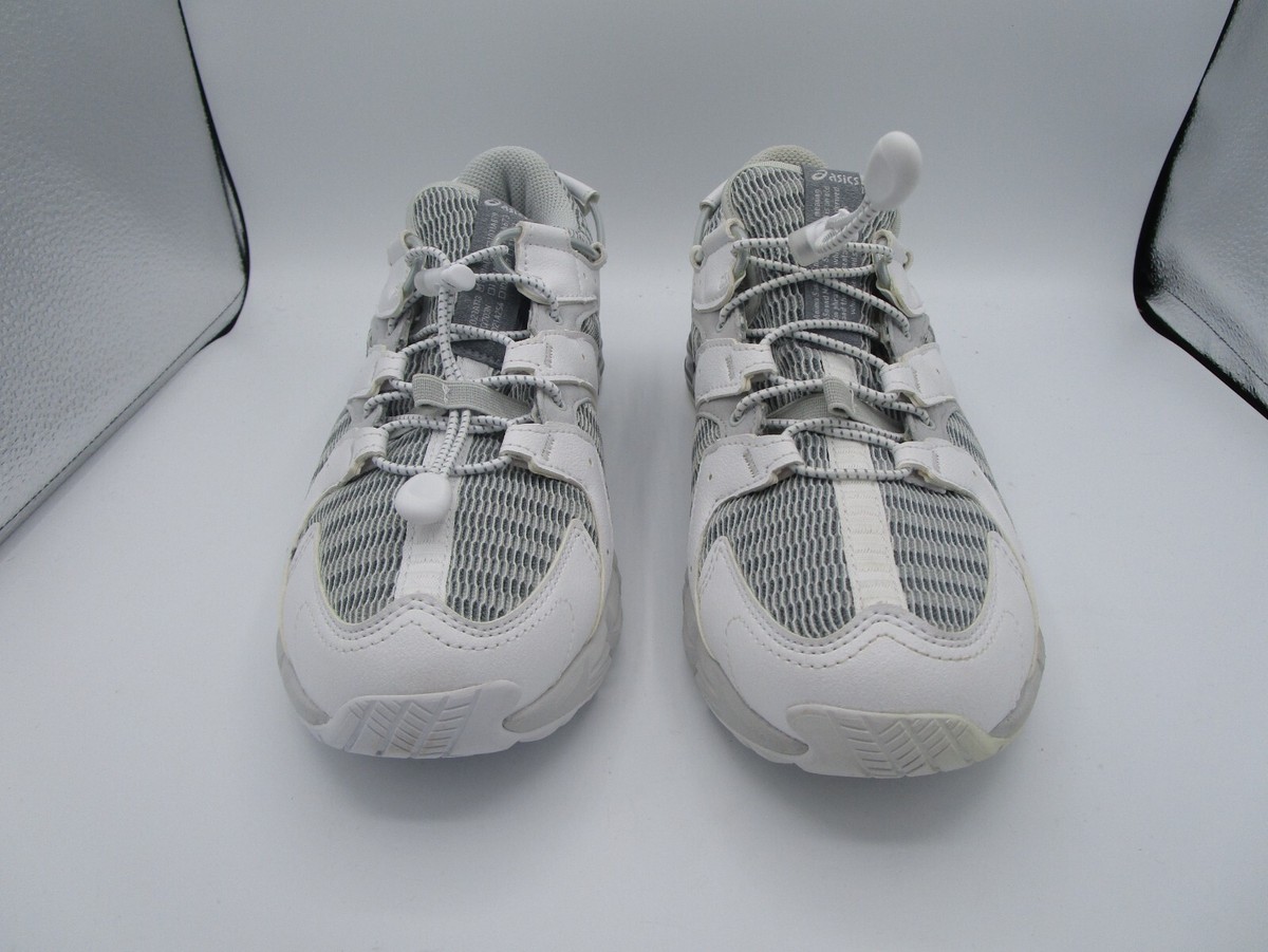 ASICS GEL-Quantum 180 RE Mens 8 White Glacier Grey Shoes Running