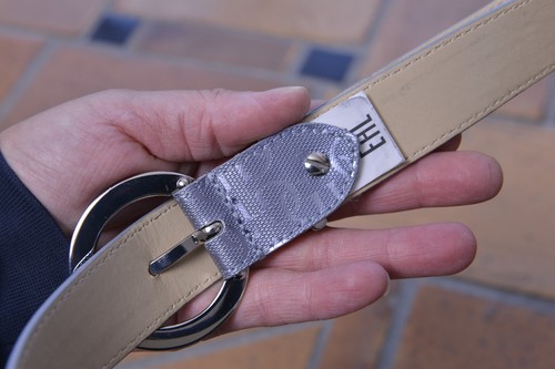 ⚪️ GUESS Gürten Damen Gr. S85 grau/silber Leder ORIGINAL NEUw ⚪️ - Bild 4 von 7