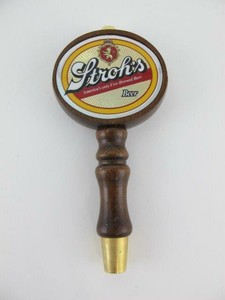 Vintage Stroh/'s Premium Quality American Beer Wooden Tap Handle New