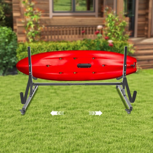 Kayak Stand Kayak Storage Rack Heavy Duty Kayak Storage Stand Freestanding 275lb - Imagen 2 de 18