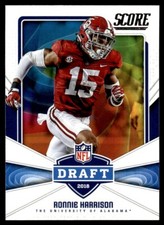 2018 Score NFL Draft B Ronnie Harrison RC Alabama Crimson Tide #20