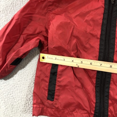 Vtg Nike Windbreaker Jacket Kids 4S Red Swoosh - Picture 2 of 14