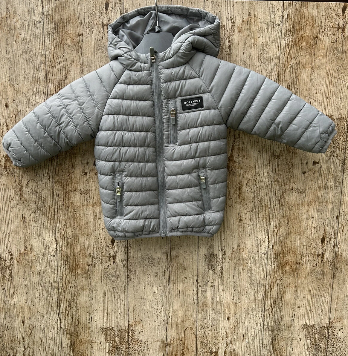 McKenzie Boys Grey Padded Jacket 6 9 Months
