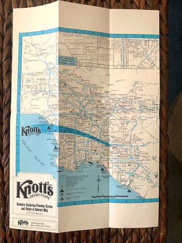 1977 KNOTT'S BERRY FARM So. California  Map and Souvenir Book - Picture 5 of 5